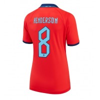 Ženski Nogometni dresi Anglija Jordan Henderson #8 Gostujoči SP 2022 Kratek Rokav